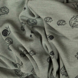 Wolle/Seide – Igel Mint