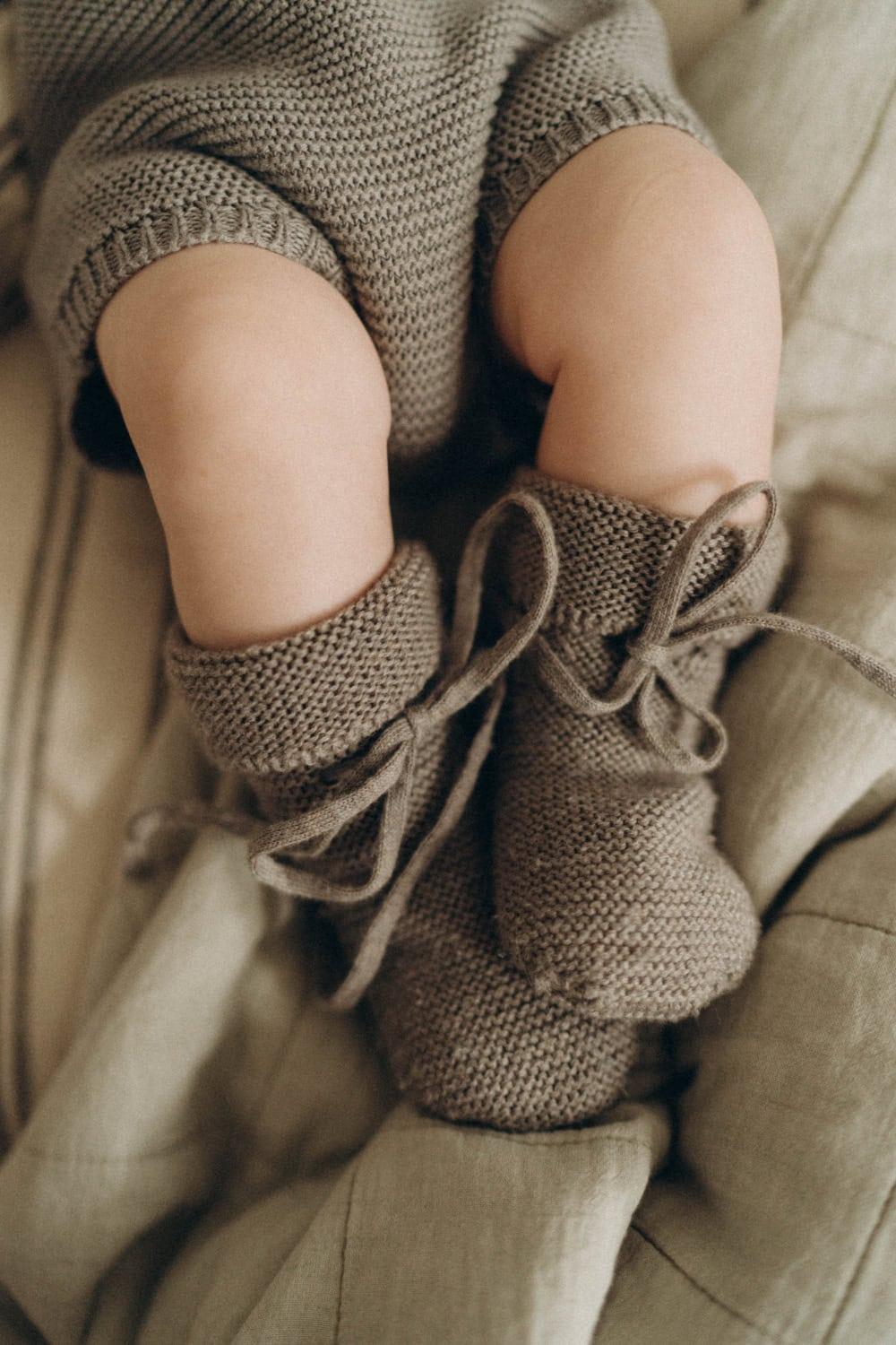 Strickschühchen