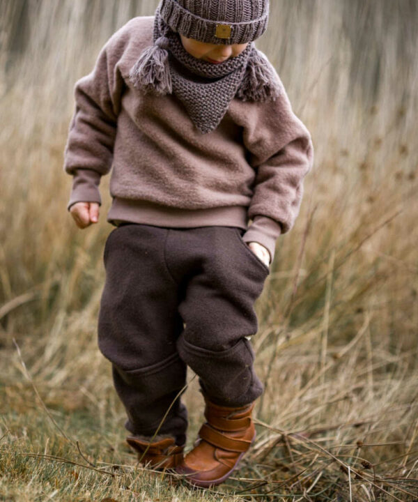 Wollwalkhose mit Bund – Bild 3