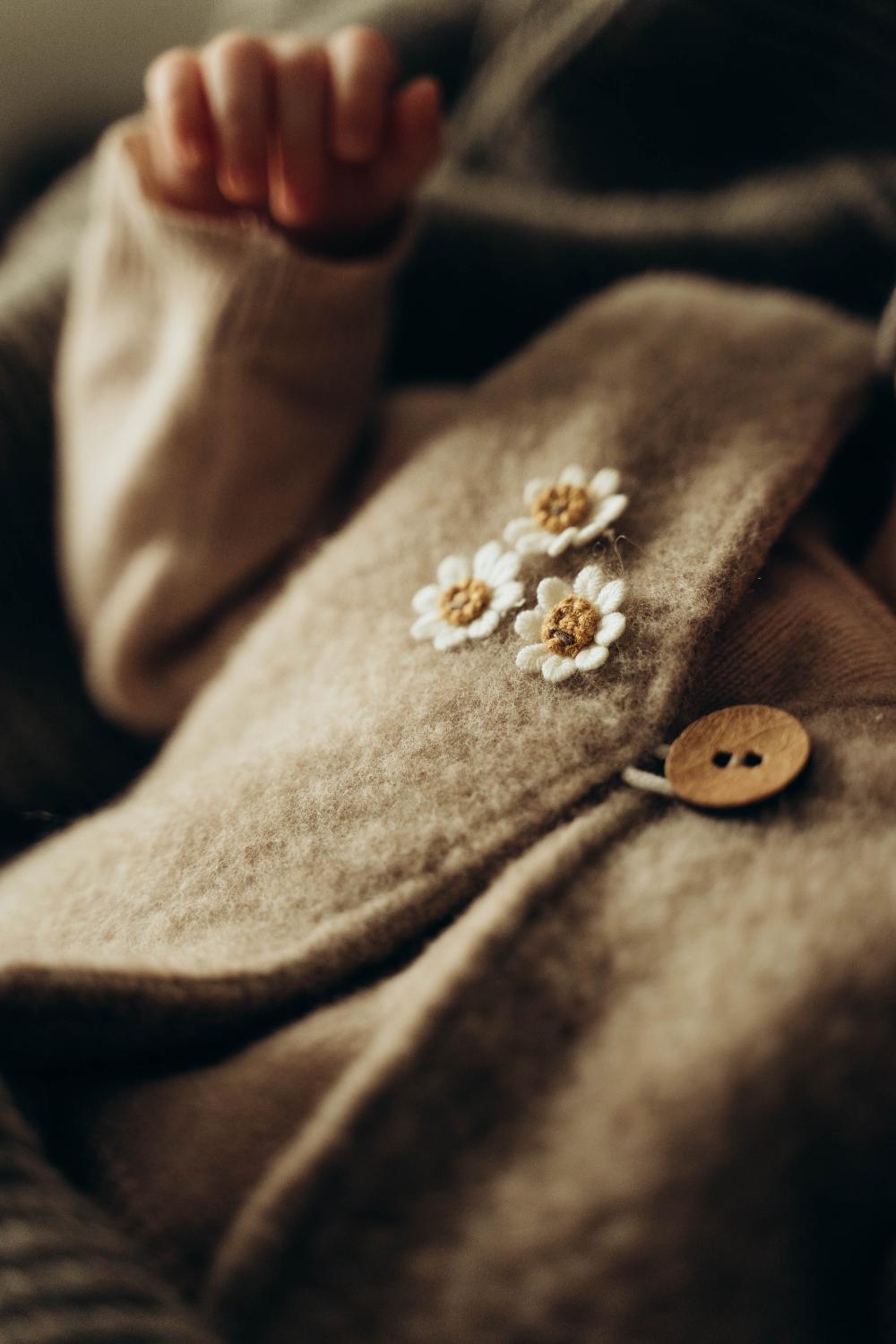 Weste mit Blumen – Bild 4