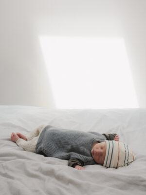 Strickweste Merino Grau