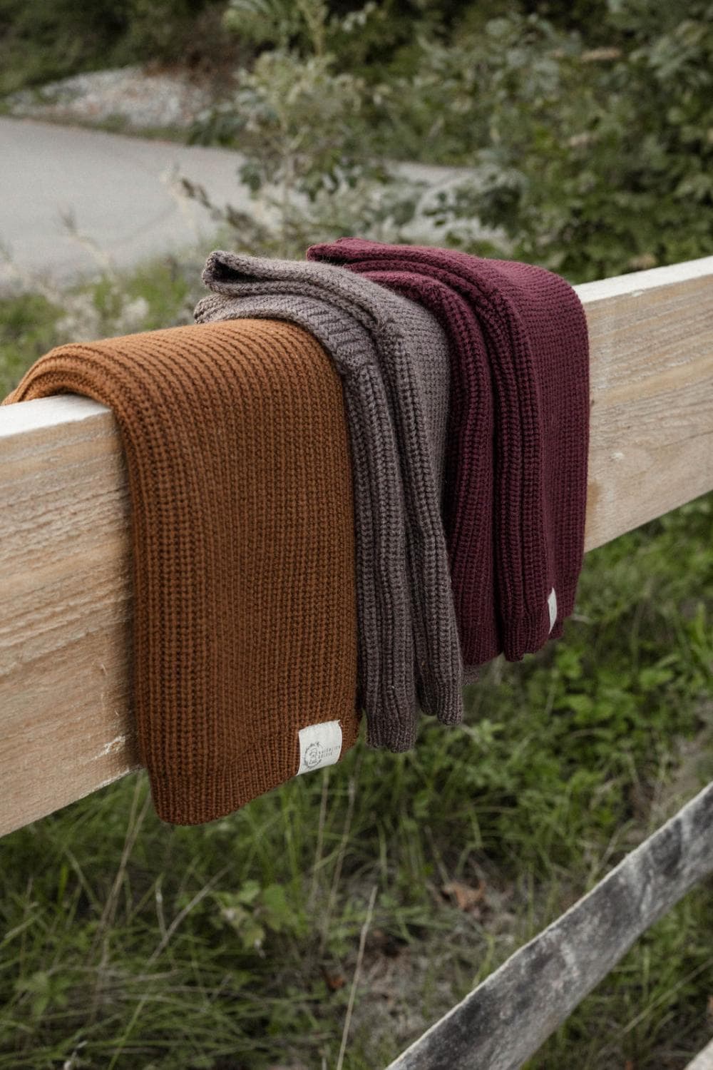 Strickweste Merino Zimt – Bild 6